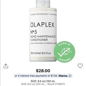 New Olaplex Hair Bond Maintenance Conditioner